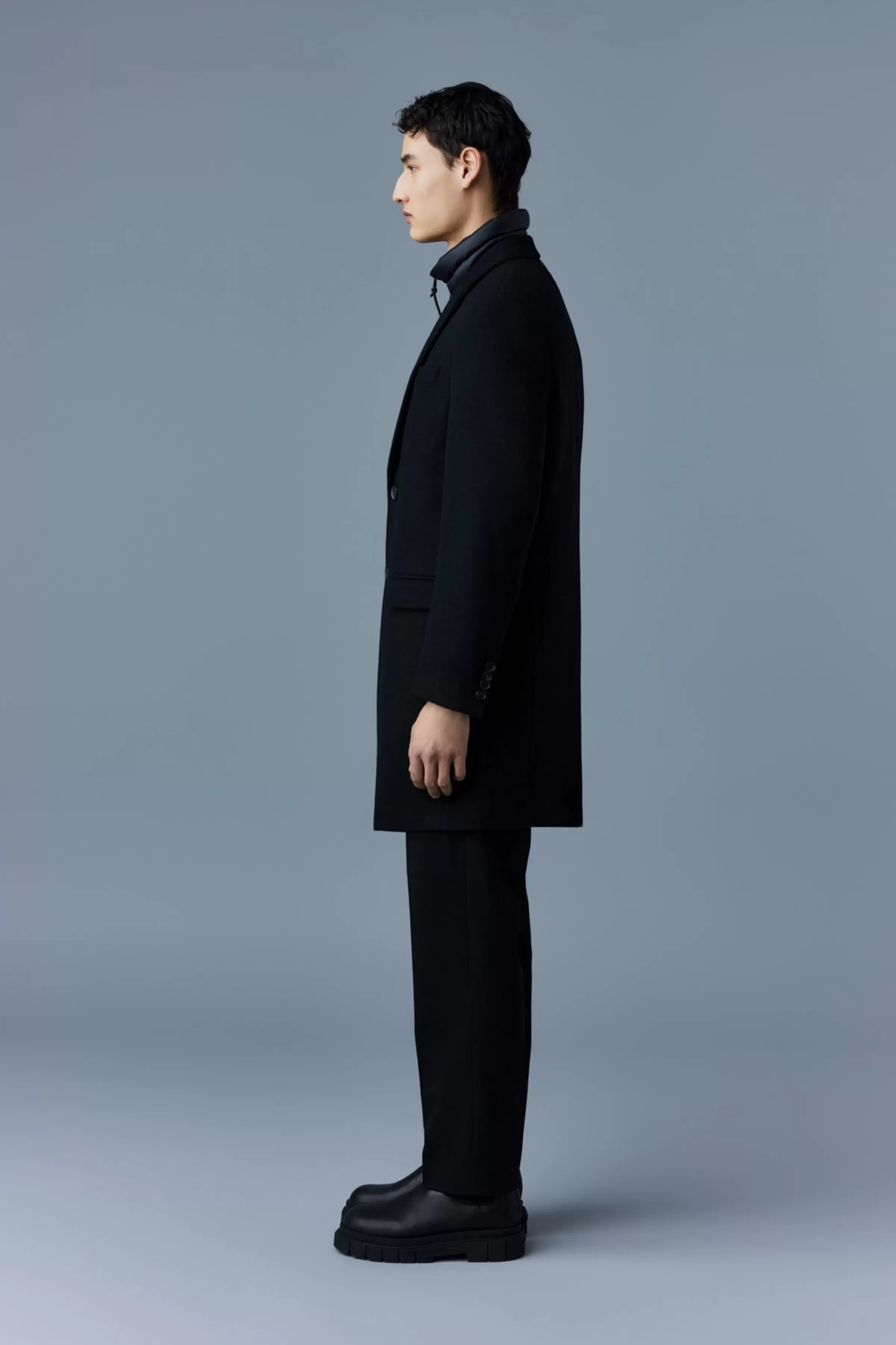 Skai, Double-face Wool 2-in-1 Top Coat With Removable Down Liner For Men | ® US | Mackage Hot