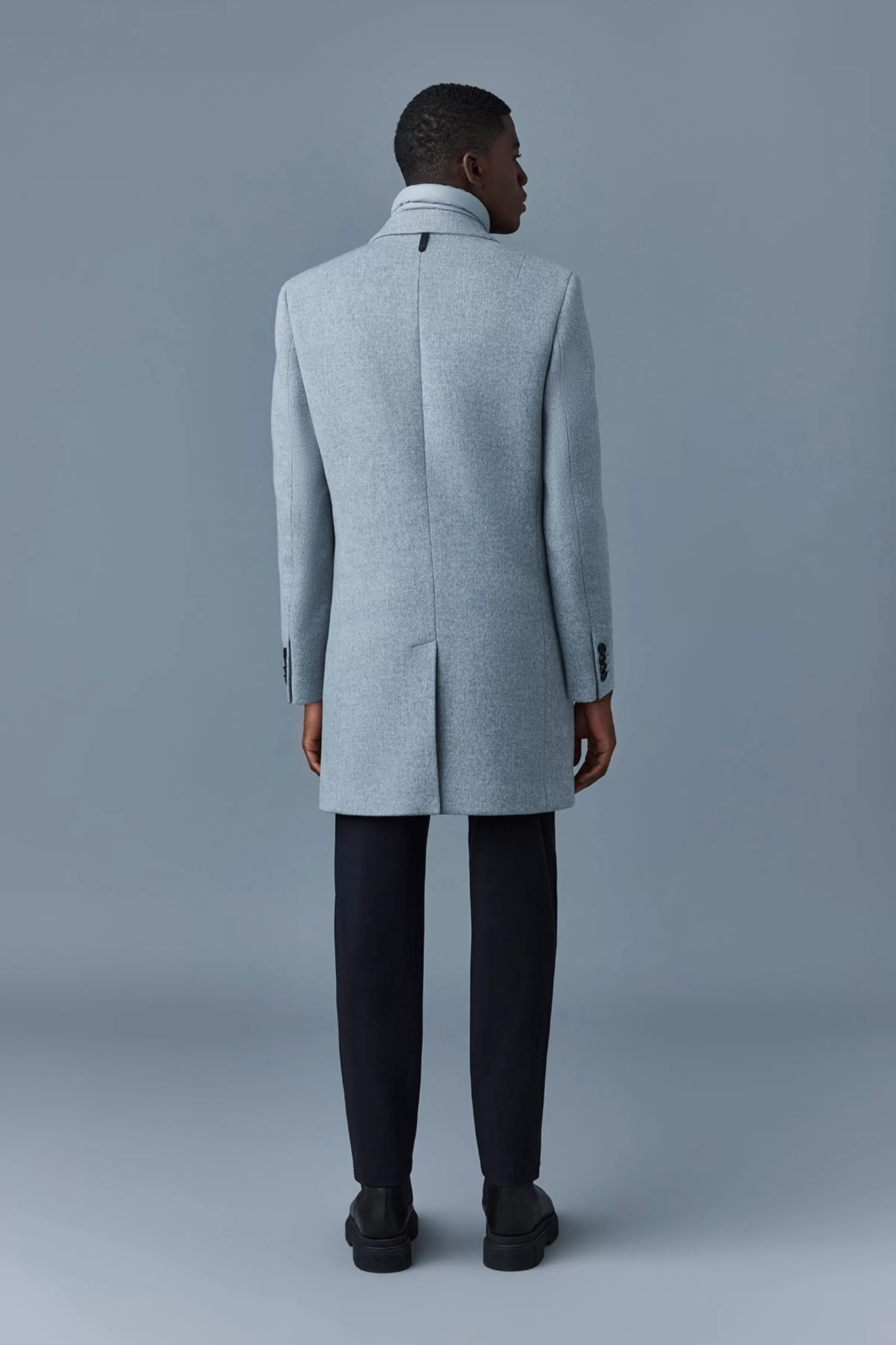 Skai, Double-face Wool 2-in-1 Top Coat With Removable Down Liner For Men | ® US | Mackage Hot