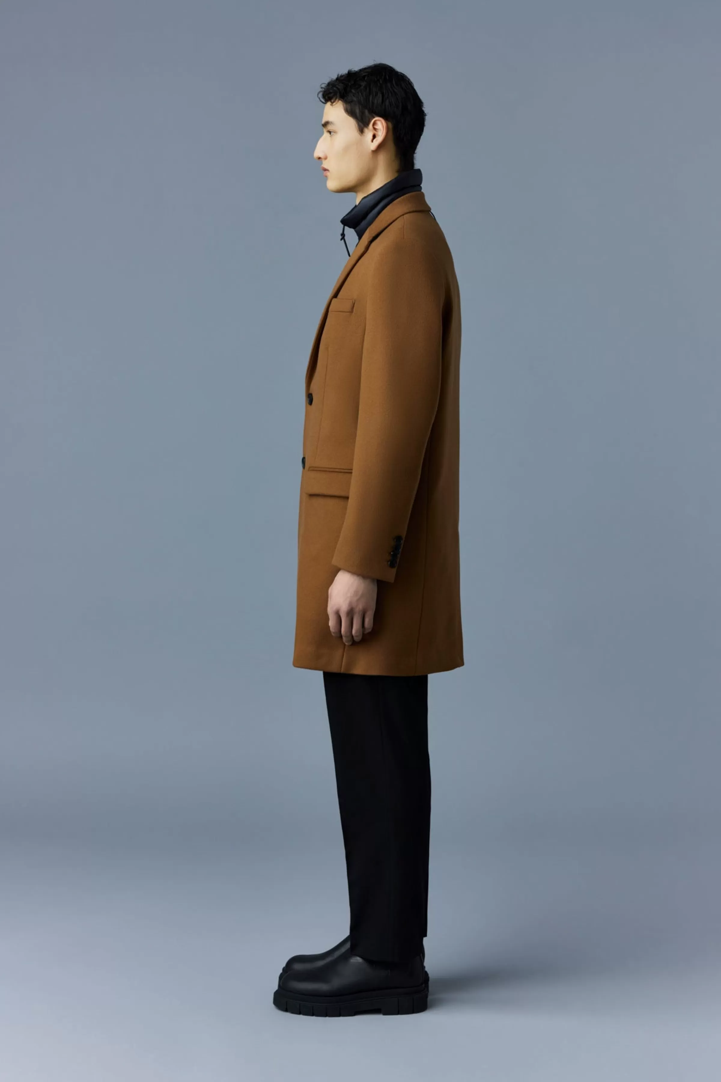 Skai, Double-face Wool 2-in-1 Top Coat With Removable Down Liner For Men | ® US | Mackage Sale
