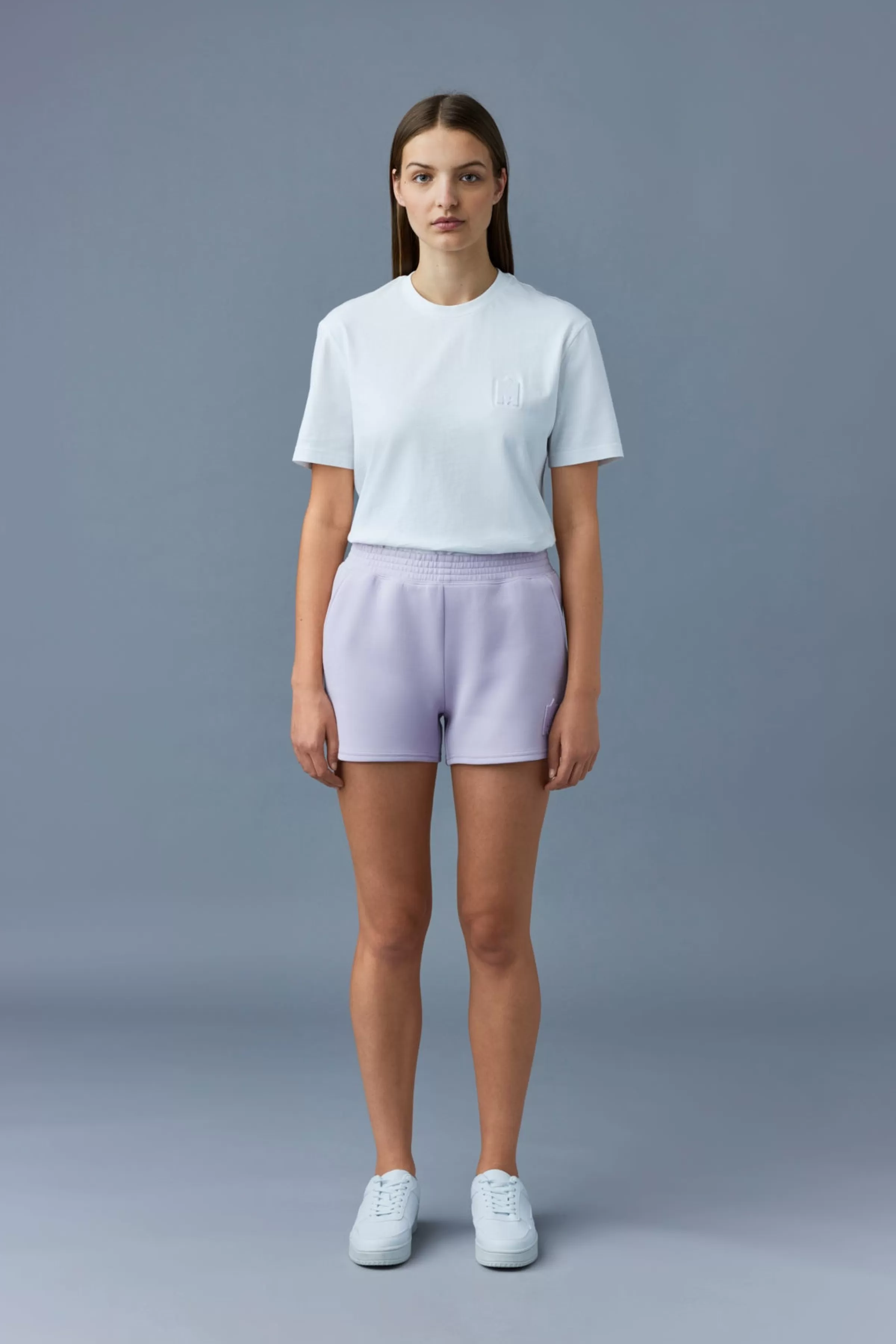 Summer, Double-Face Jersey Mini Shorts For Ladies | ® US | Mackage Store