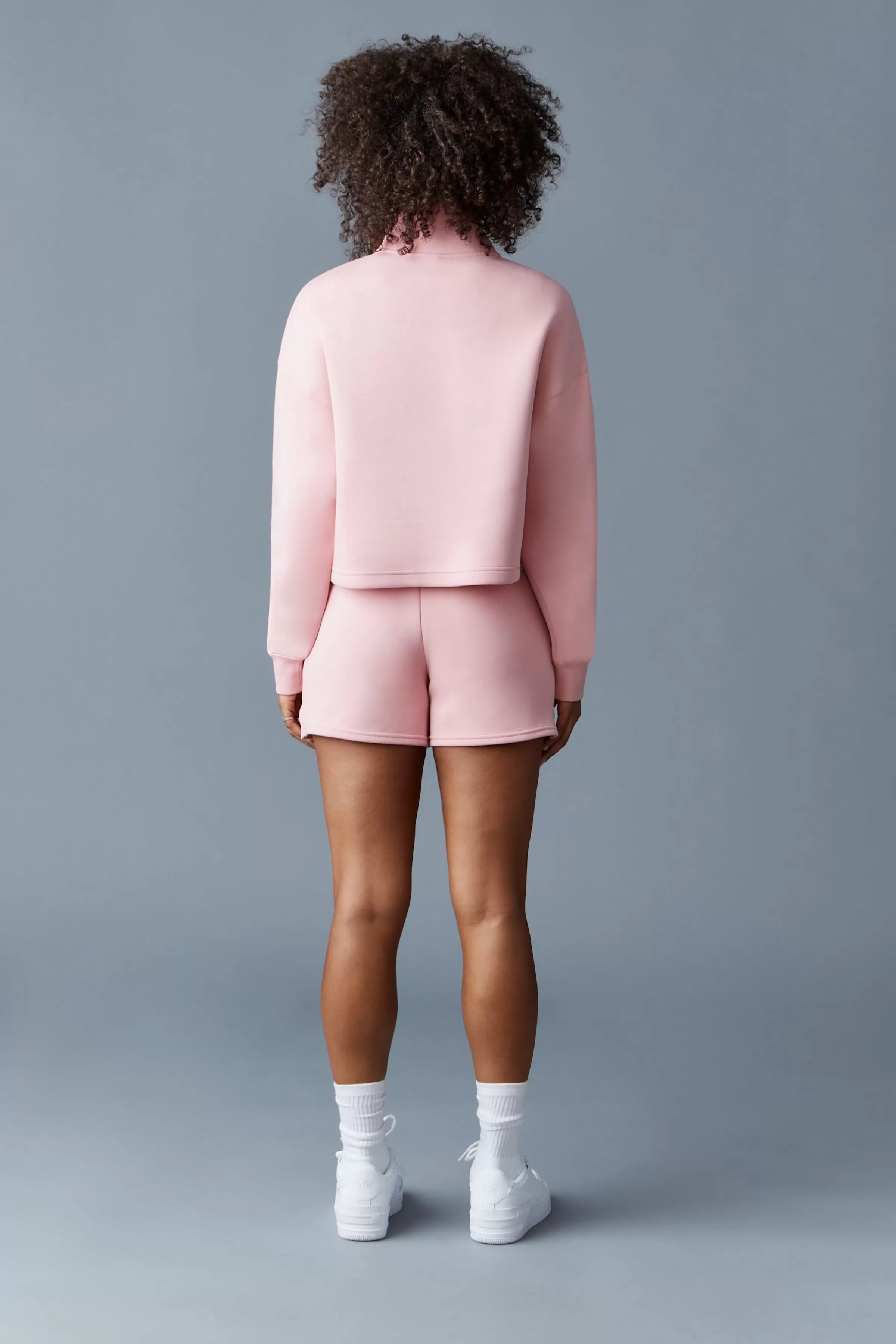 Summer, Double-Face Jersey Mini Shorts For Ladies | ® US | Mackage Store