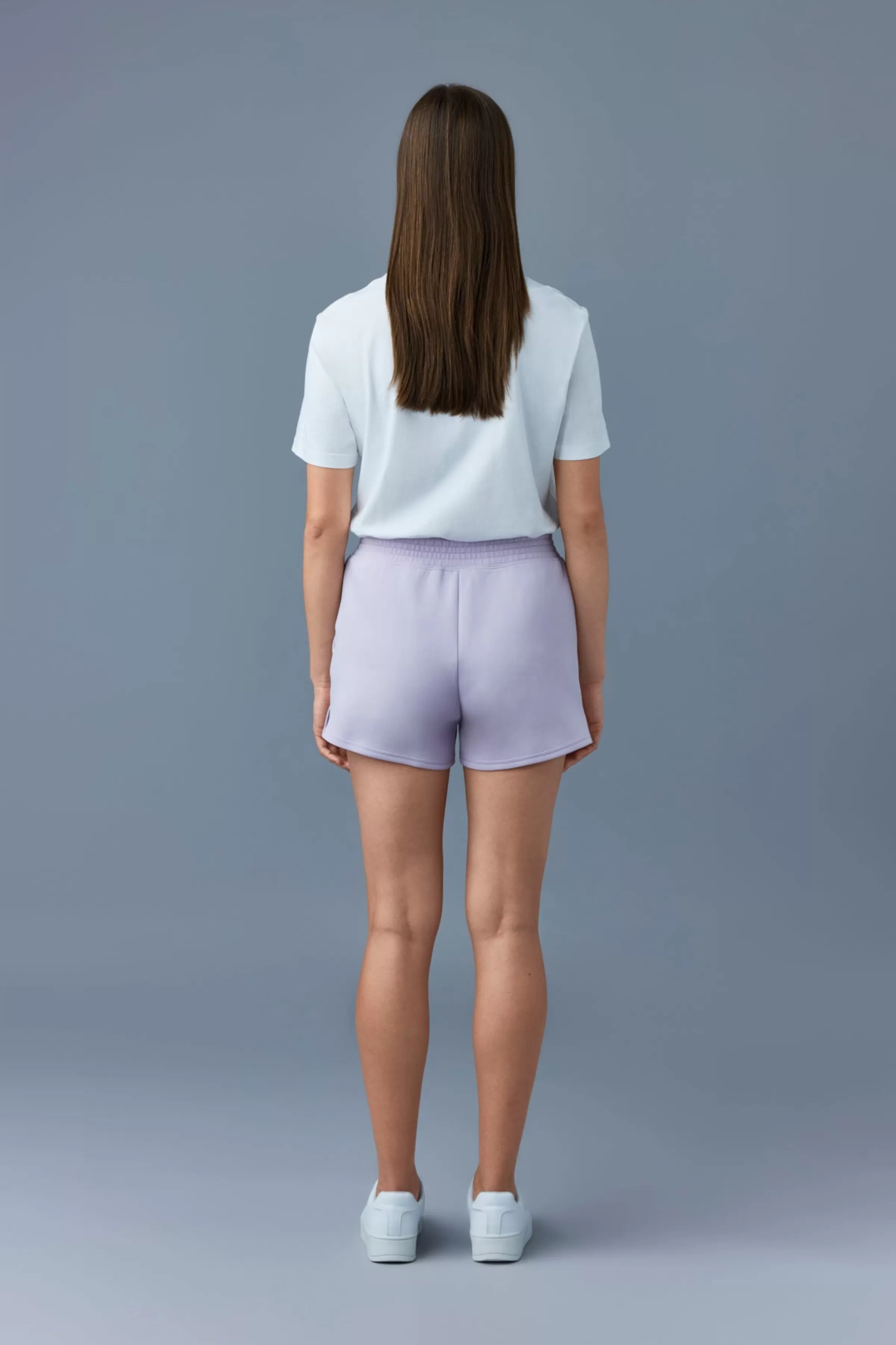 Summer, Double-Face Jersey Mini Shorts For Ladies | ® US | Mackage Store