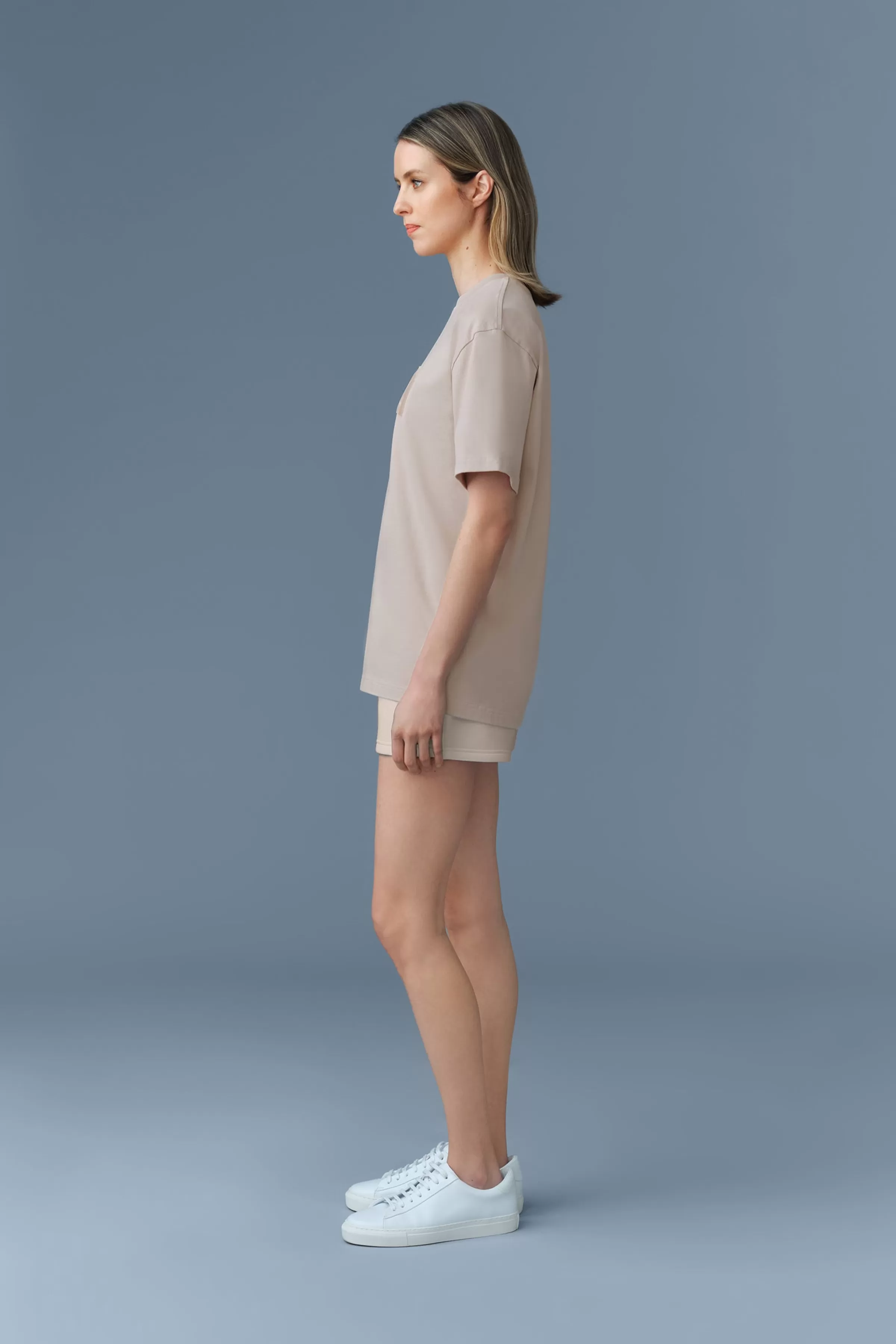 Summer, Double-Face Jersey Mini Shorts For Ladies | ® US | Mackage Cheap