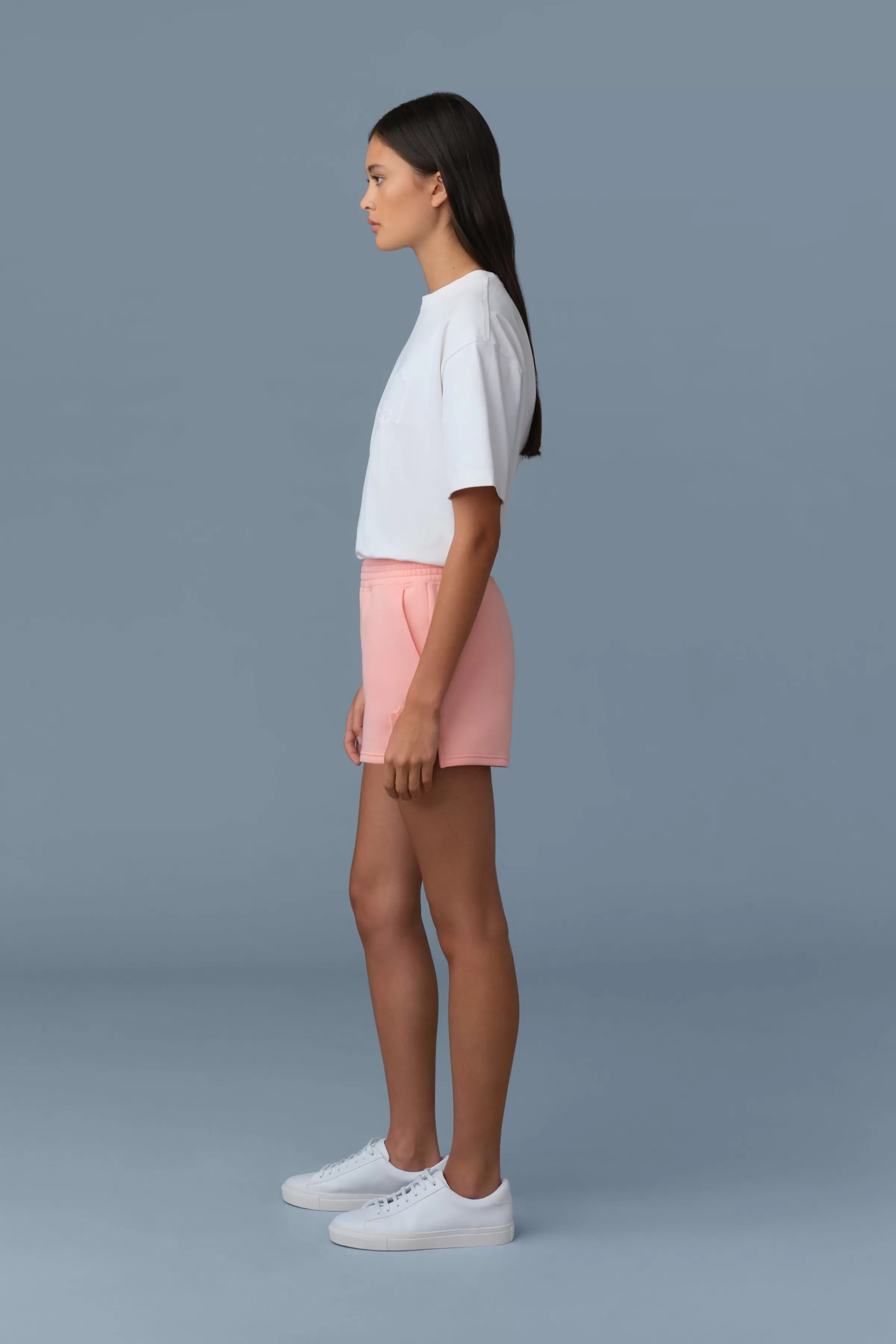Summer, Double-Face Jersey Mini Shorts For Ladies | ® US | Mackage Cheap