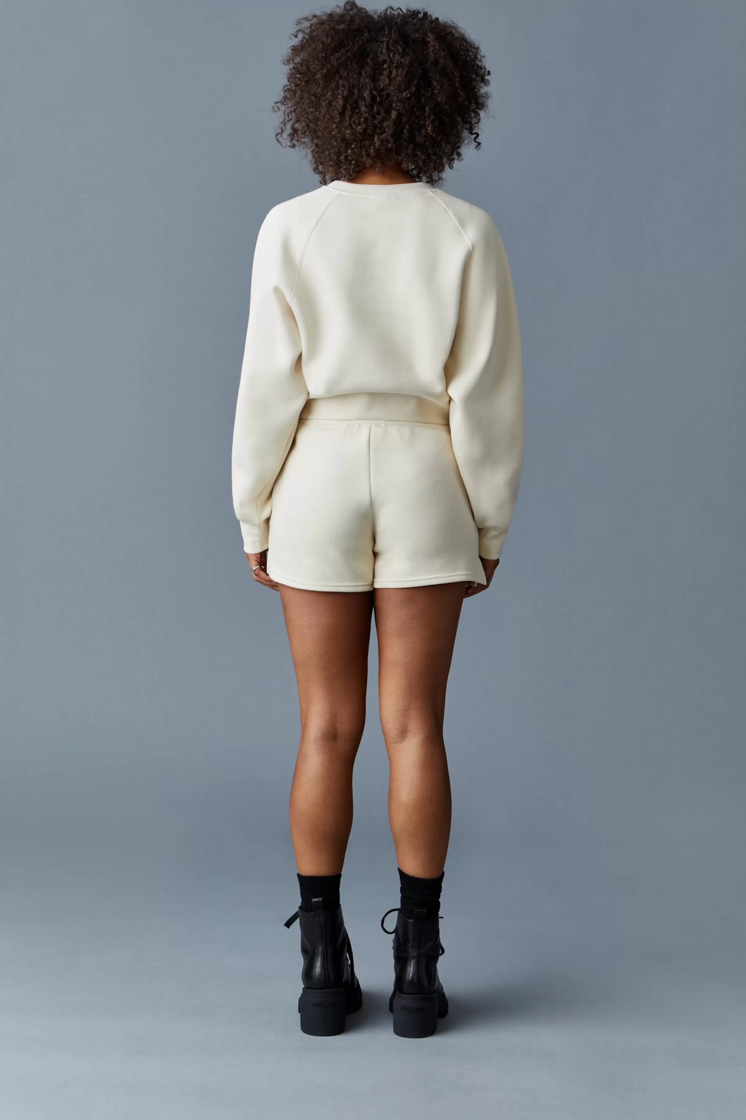 Summer, Double-Face Jersey Mini Shorts For Ladies | ® US | Mackage Cheap