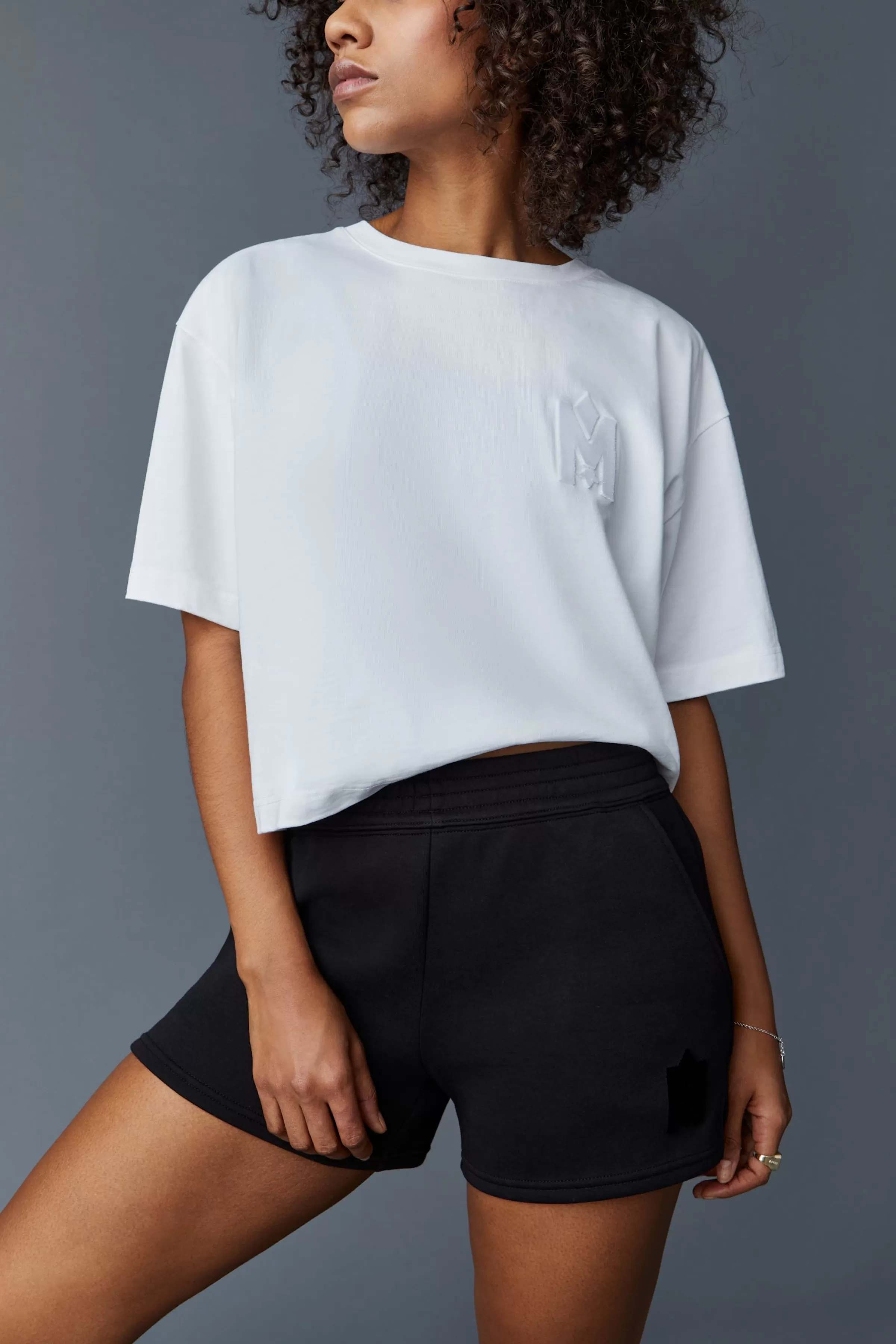 Summer, Double-Face Jersey Mini Shorts For Ladies | ® US | Mackage Cheap