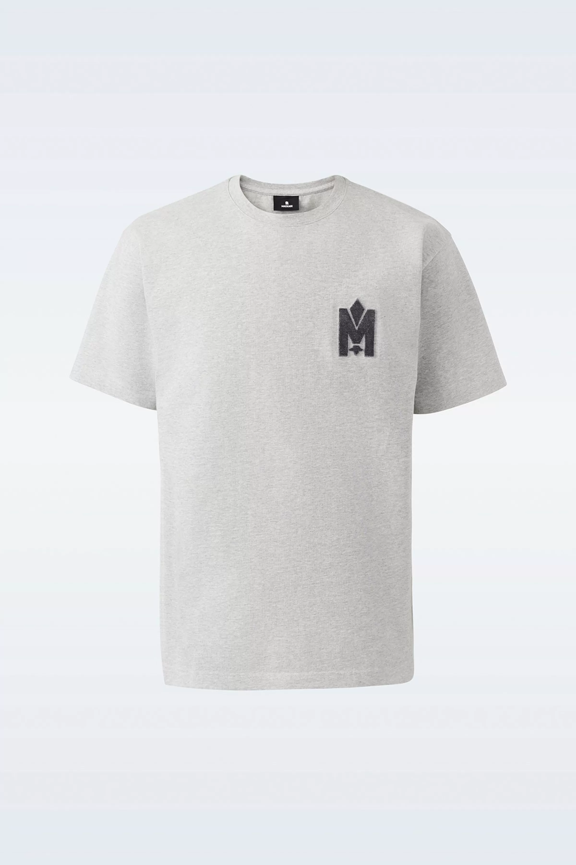 Tee, Unisex Tee-shirt With Velvet Logo | ® US | Mackage Outlet