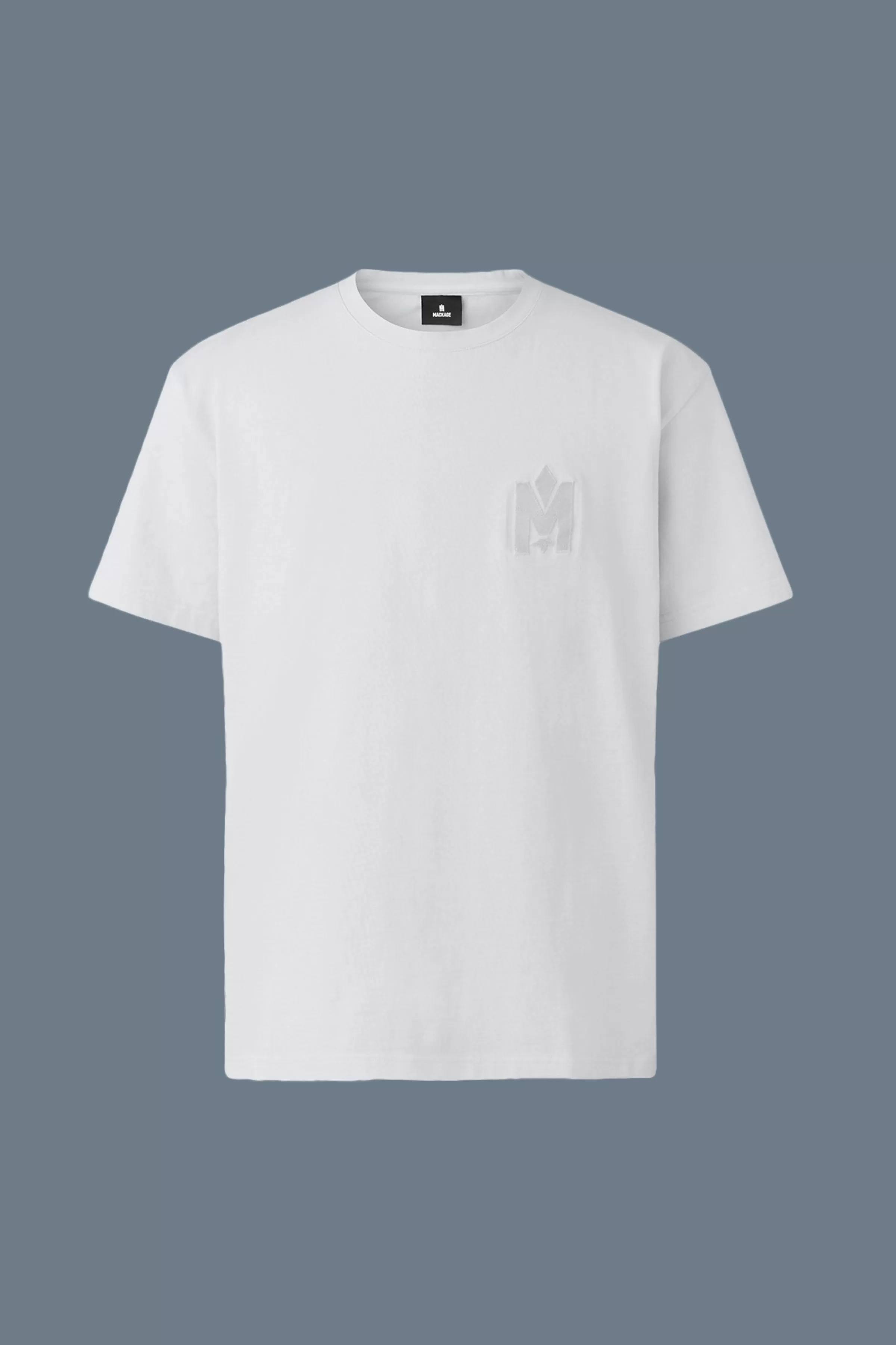 Tee, Unisex Tee-shirt With Velvet Logo | ® US | Mackage Cheap