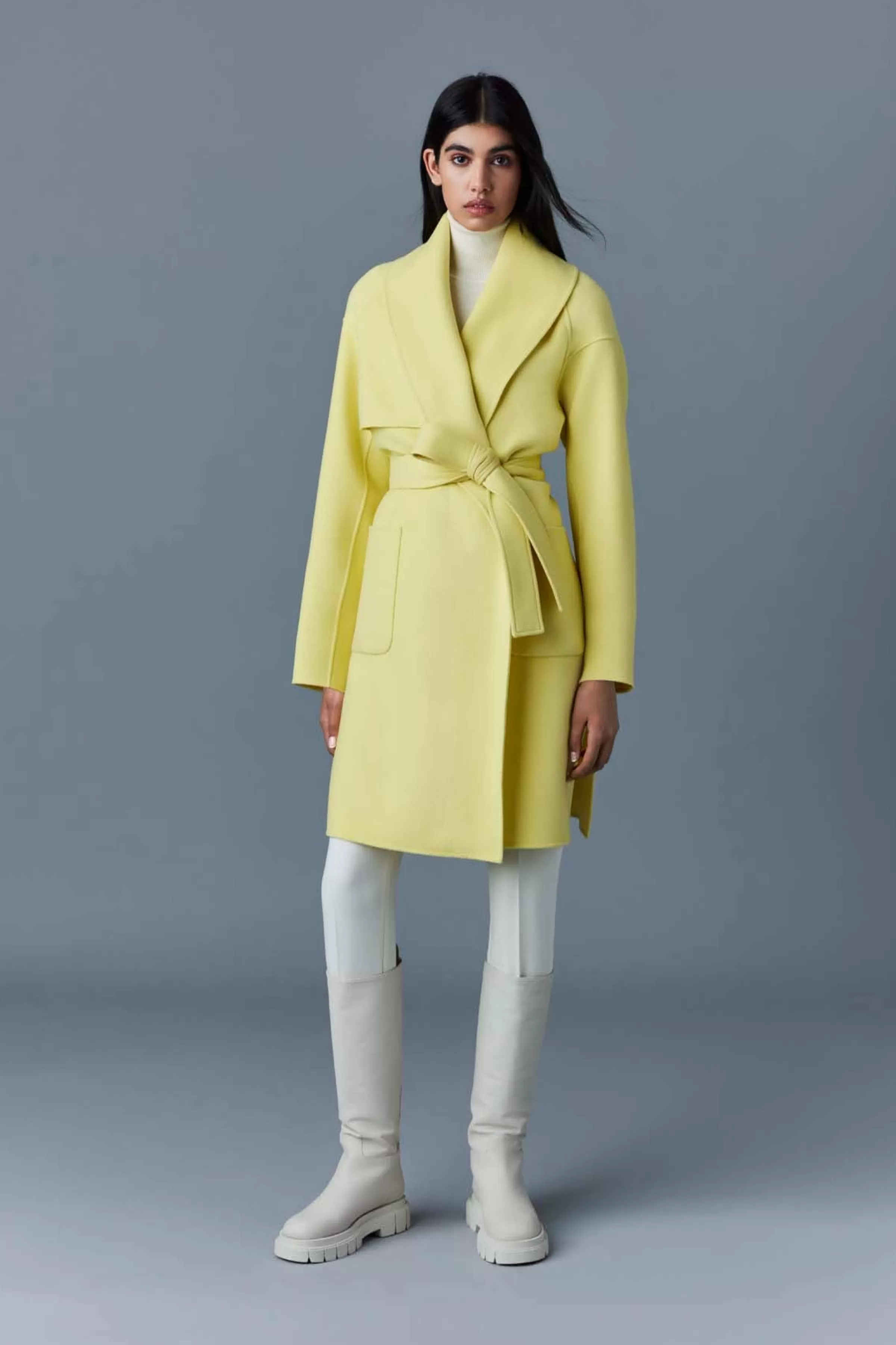Thalia, Double-face Wool Robe Coat For Ladies | ® US | Mackage Cheap