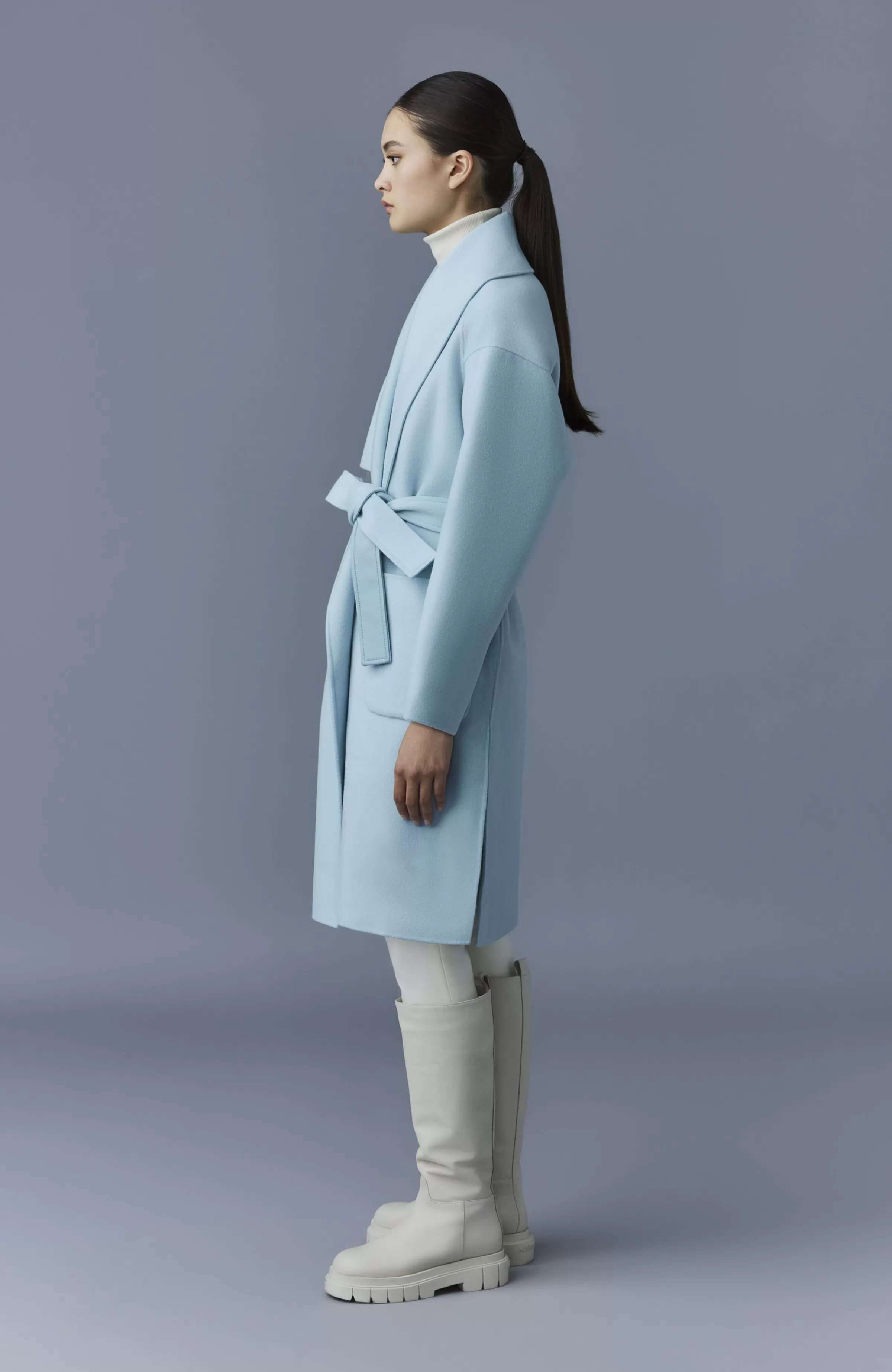 Thalia, Double-face Wool Robe Coat For Ladies | ® US | Mackage Cheap