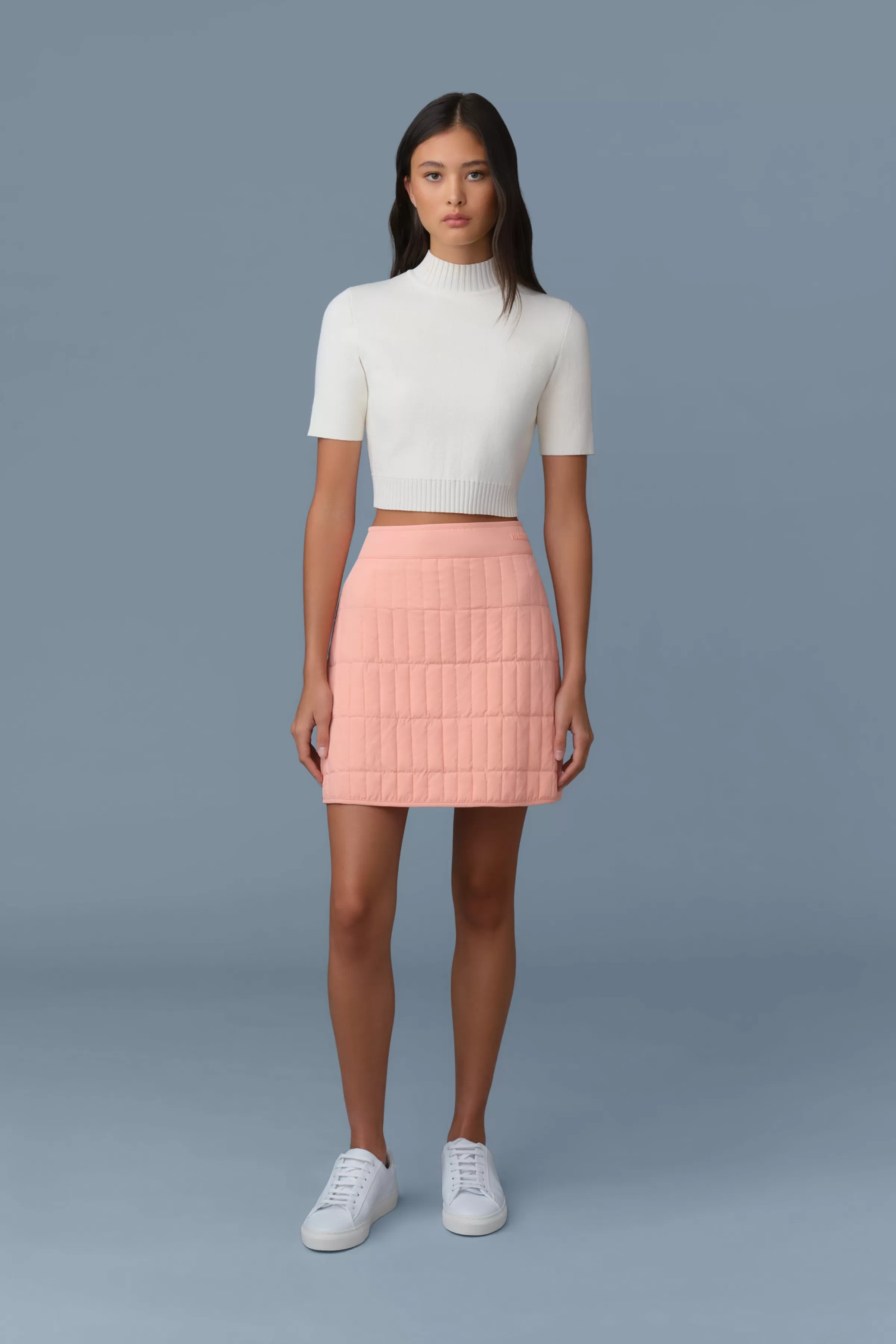 Tilda, Vertical Quilted Down Skirt | ® US | Mackage Online