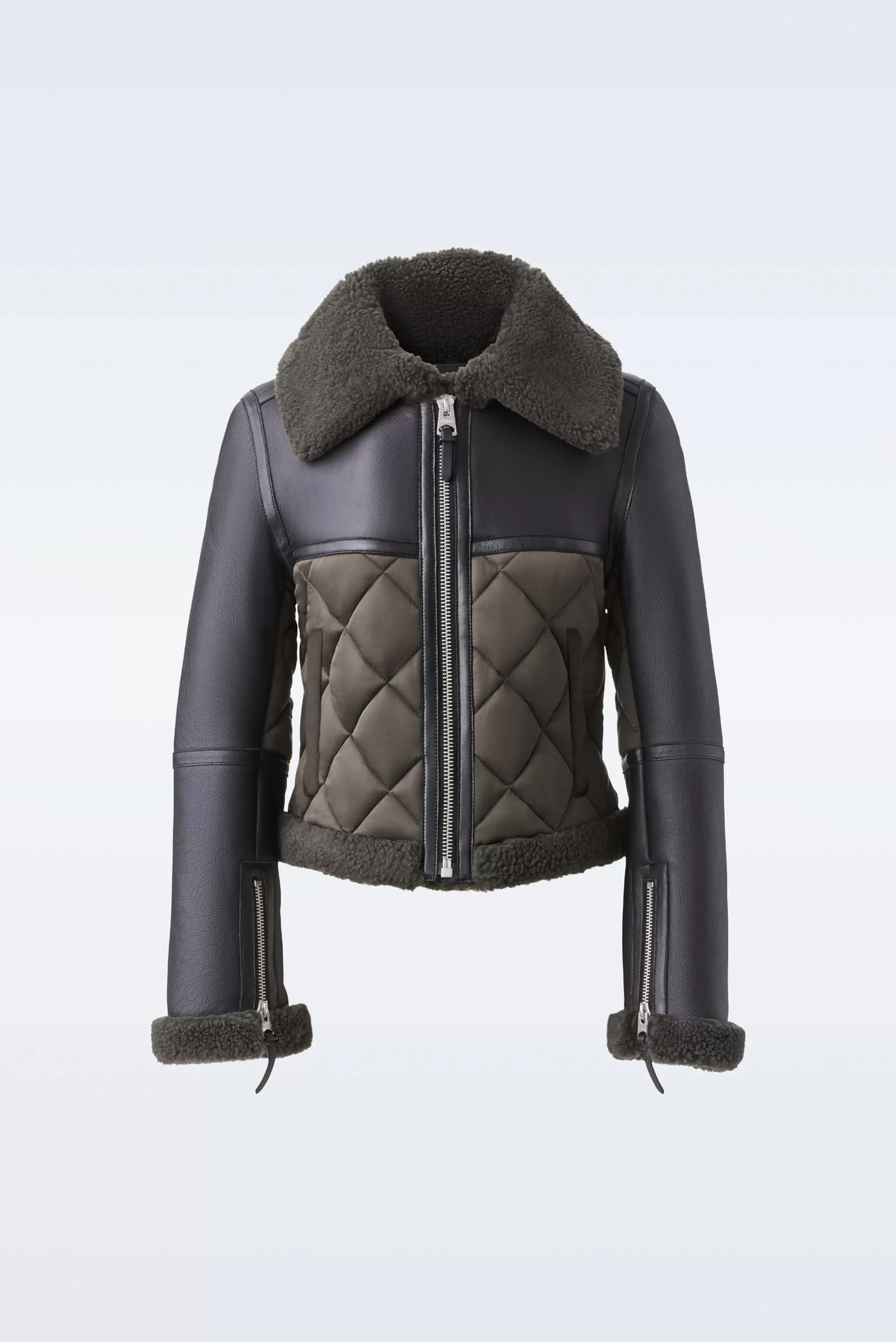 Tulip, Quilted Sheepskin Jacket With Shearling Trim For Ladies | ® US | Mackage Best