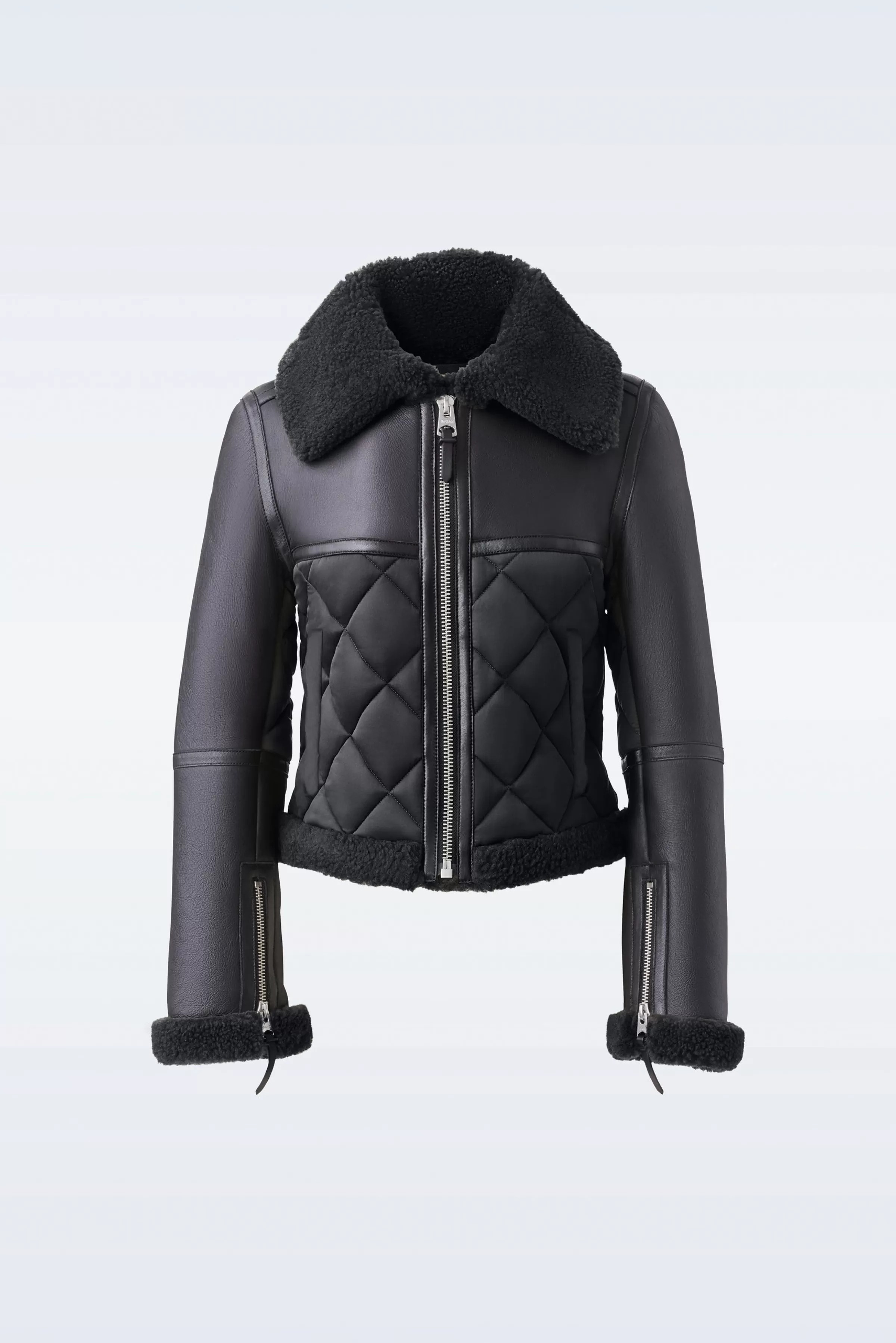 Tulip, Quilted Sheepskin Jacket With Shearling Trim For Ladies | ® US | Mackage Outlet