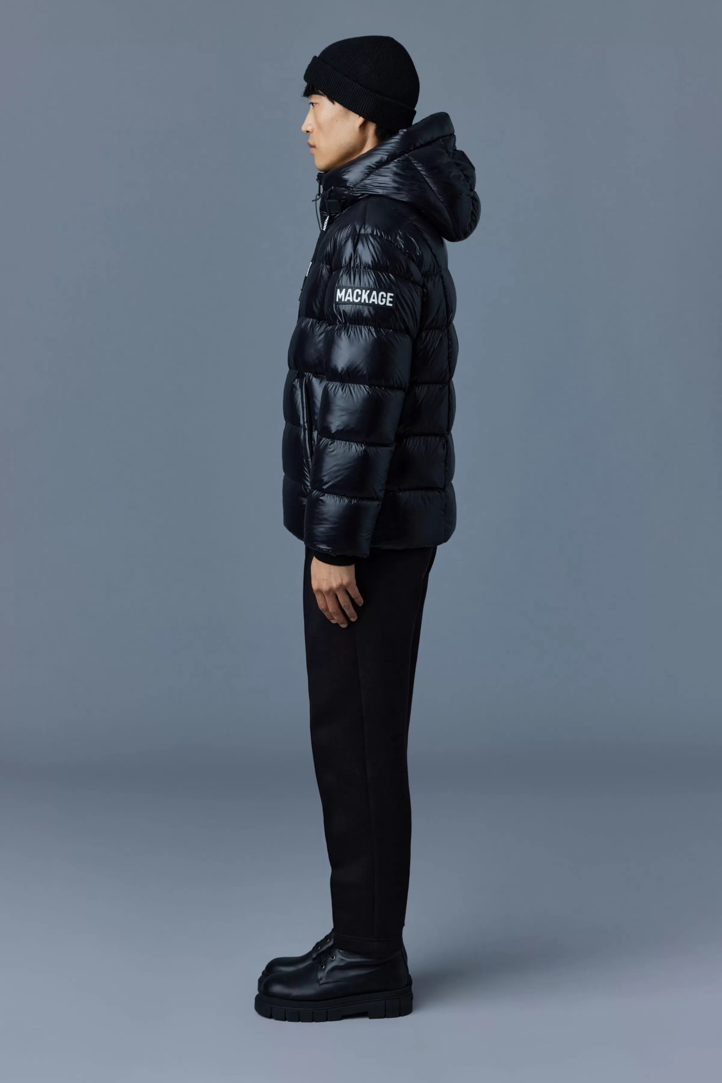 Victor, Lustrous Light Down Jacket With Hood For Men | ® US | Mackage Best