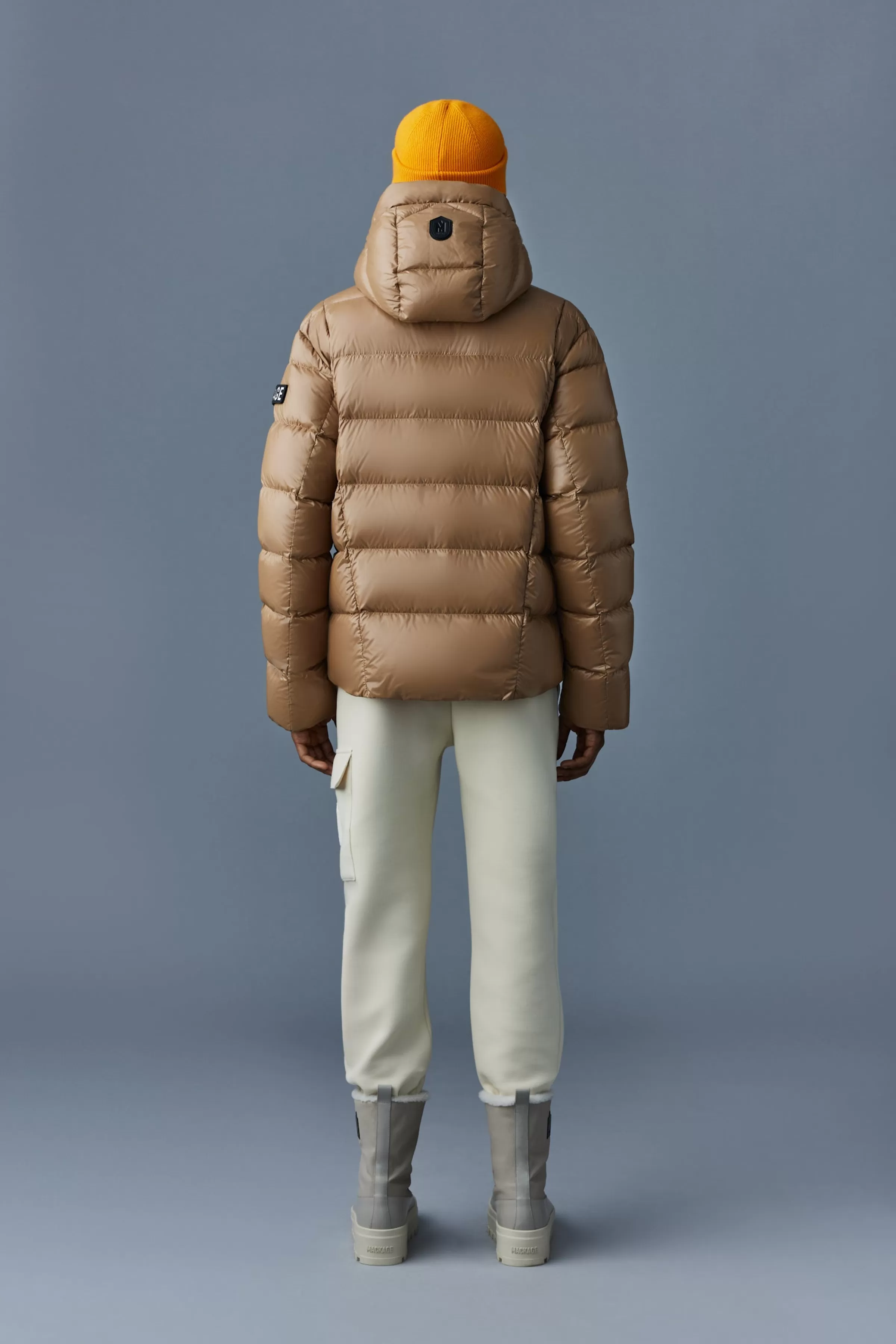 Victor, Lustrous Light Down Jacket With Hood For Men | ® US | Mackage Best