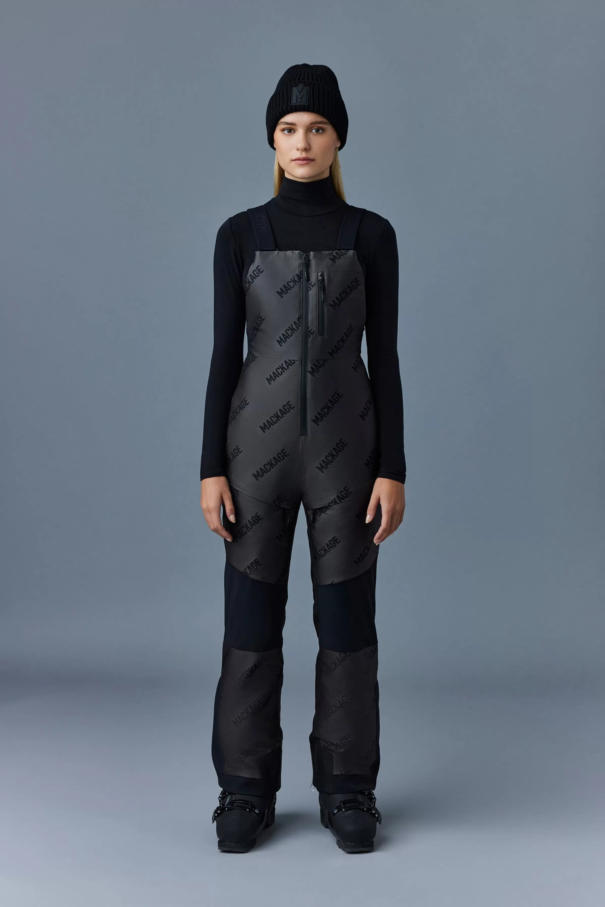 Vinya, 2-Layer Membrane Ski Pants With Jacquard Logo Pattern For Ladies | ® US | Mackage Online
