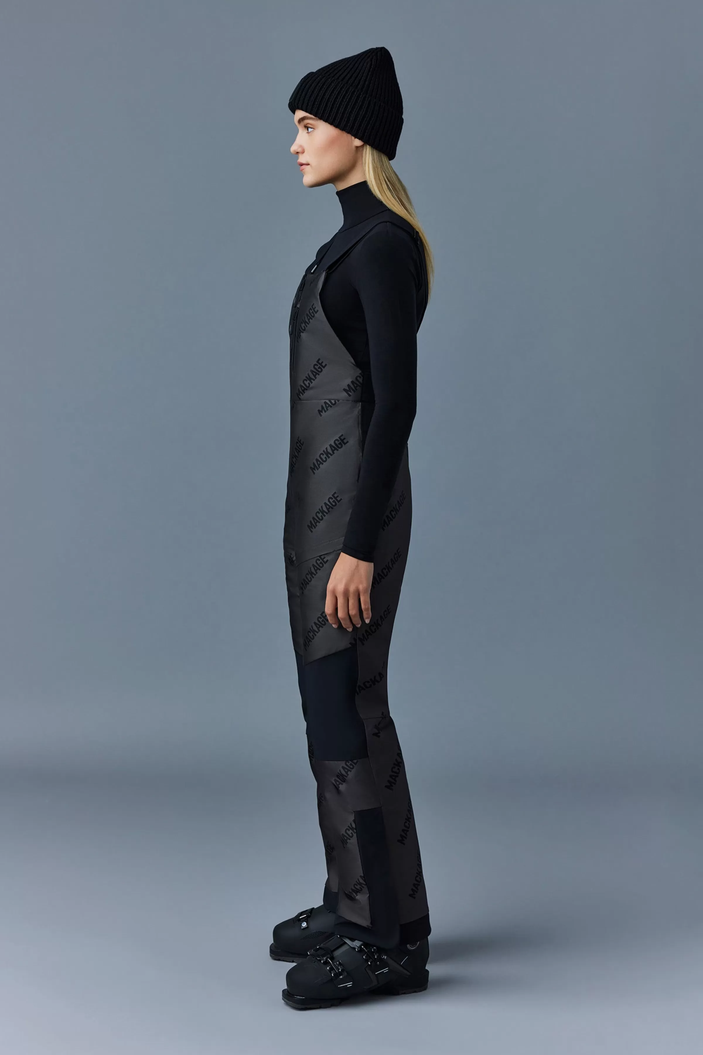 Vinya, 2-Layer Membrane Ski Pants With Jacquard Logo Pattern For Ladies | ® US | Mackage Online