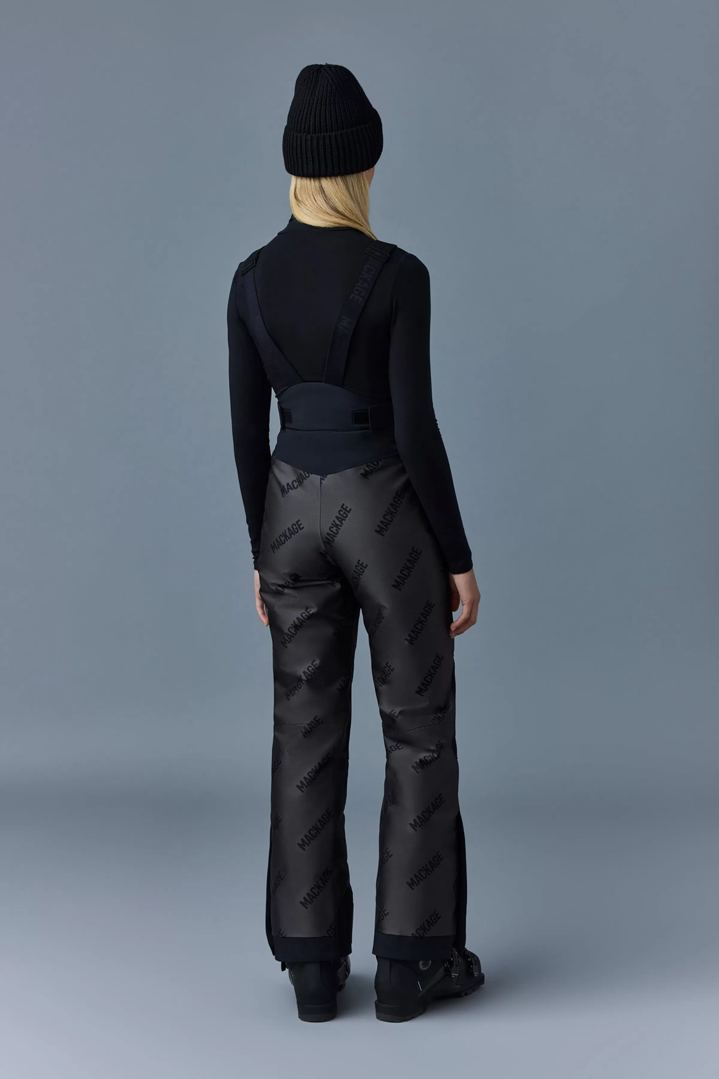 Vinya, 2-Layer Membrane Ski Pants With Jacquard Logo Pattern For Ladies | ® US | Mackage Online