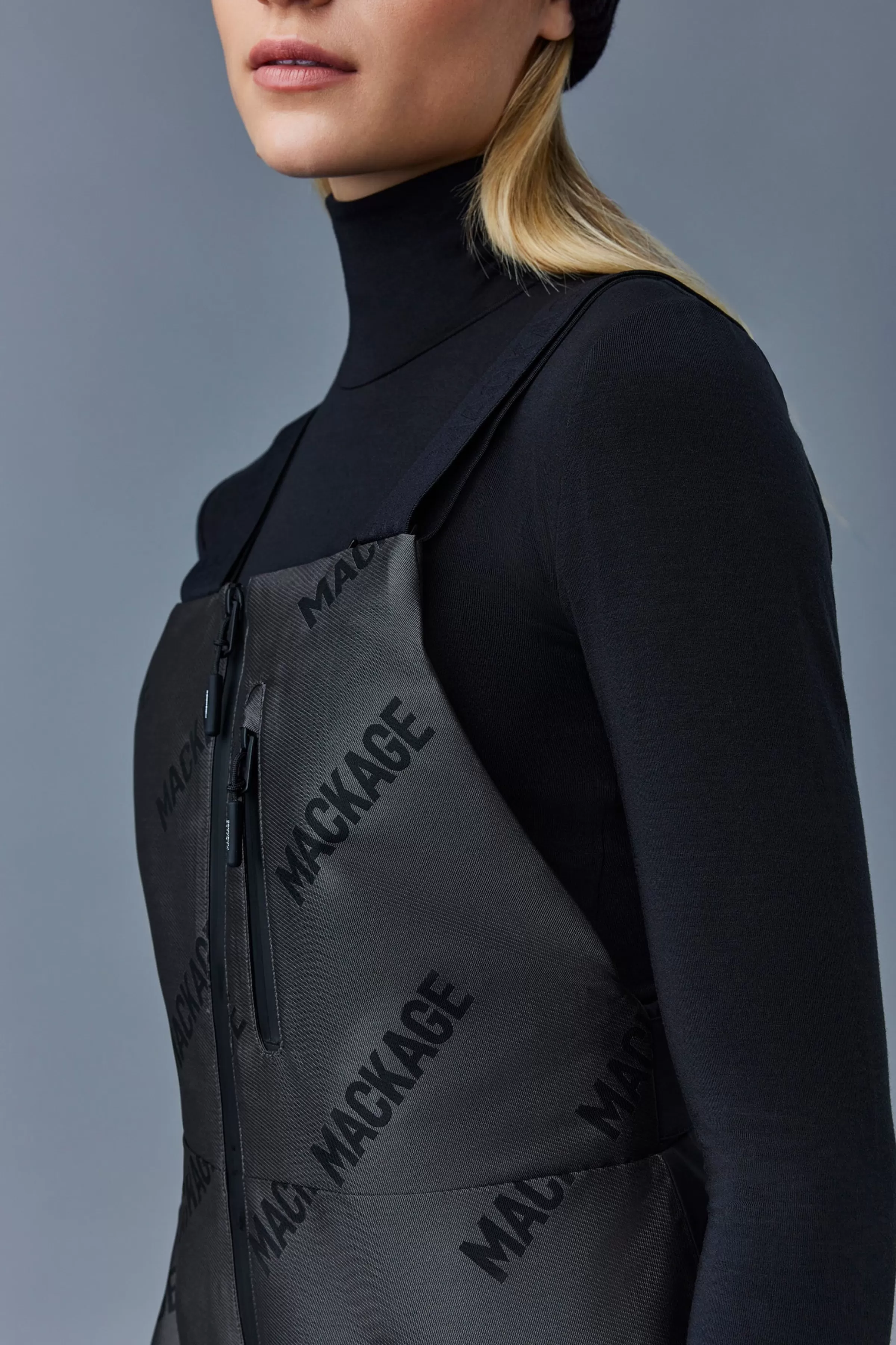 Vinya, 2-Layer Membrane Ski Pants With Jacquard Logo Pattern For Ladies | ® US | Mackage Online