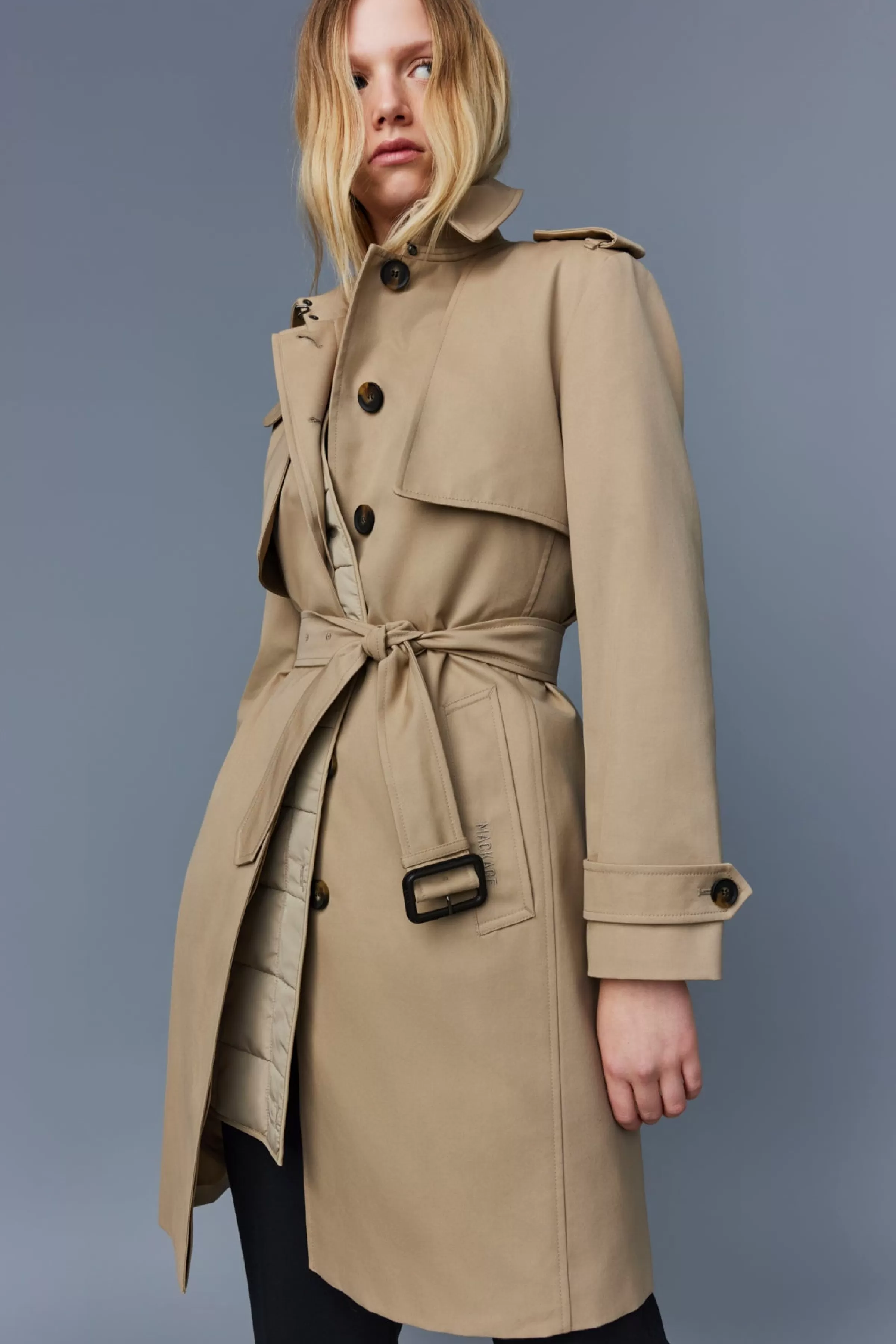 Winn 2-in-1 Classic Trench Coat For Women | ® US | Mackage Clearance